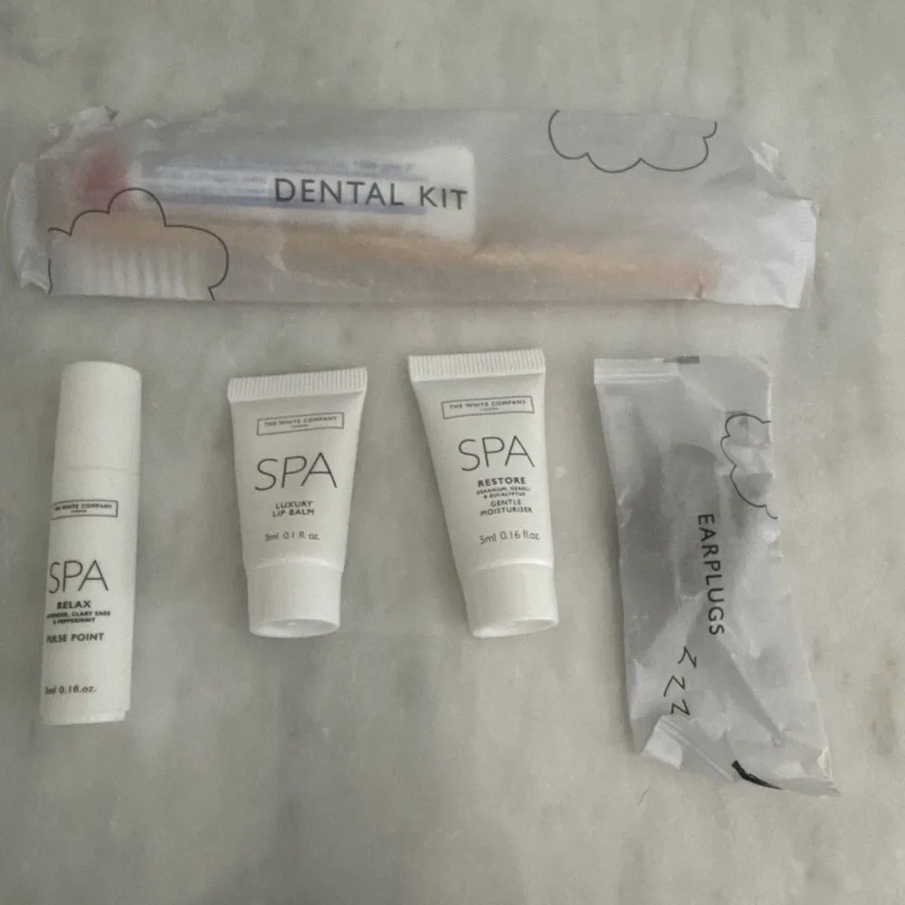 2 The White Company British Airways Travel Amenity Kits - Unused